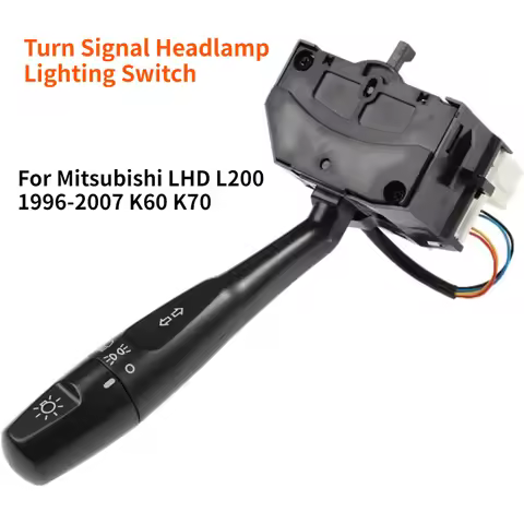 For Mitsubishi L200 1996-2007 K60 K70 Steering Turn Signal Headlamp Fog Lighting Switch Arm Parts Ca