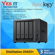 Synology DS1821+/ DS923+ / DS423+ / DS425+ NAS / DS725 DiskStation + 2-Bay / 4-Bays Ryzen 2.3GHz-DC 