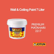 2217 * matahari 7 Liter JOTUN JOTAPLAST MAX Interior Acrylic Emulsion Paint Wall Ceiling Cat Dinding
