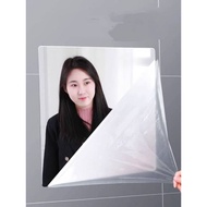 30cmx30cm Big Mirror Sticker Non-Glass Diy Wall Decor/Cermin Sticker Hiasan Dinding