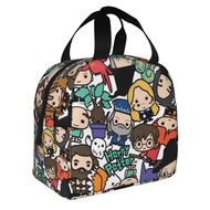 Harry Potter Lunch Bag Lunch Box Bag Insulated Fashion Tote Bag Lunch Bag for Kids and Adults