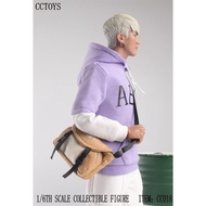 Ready Stock CCTOYS 1/6 Soldier Trendy CC018 Famous Brand Sports Backpack Diagonal Bag Casual Canvas 