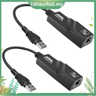 USB 3.0 Network Adapter Lan Ethernet Adapter 10/100/1000Mbps Network Card for PC Laptop 1000Mbps Eth