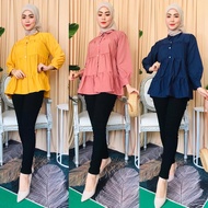 DOLLY BLOUSE DOLLY BLOUSE, BLOUSE DOLLY TINGKAT, MUSLIMAH BLOUSE, FASHION BLOUSE, TOPS