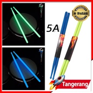 2pcs Stik Drum 5A / Alat Musik Stik Drum / Stik Drum Fluoresensi