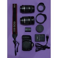 Canon EOS 60D + 2 Canon Lense