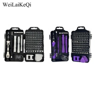 WeiLaiKeQi Precision Screwdriver Set 115 in 1 Screwdriver Set Accessories DIY Supplies Equipment Ins