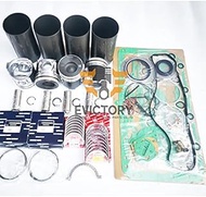 For MITSUBISHI 4D33T 4D33-T overhaul gasket engine bearing valve piston liner kit