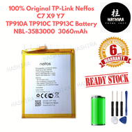 100% Original TP-Link Neffos C7 X9 Y7 Battery Neffos TP910A TP910C TP913C Battery NBL-35B3000 ( 3060
