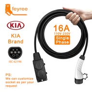 feyree Portable EV Charger Type2 Discharge EU Plug 16A EVSE Charging EV Car Charger Type2 EU Plug Wa