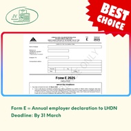 FORM E, FORM EA, EMPLOYER TAX FILING MALAYSIA