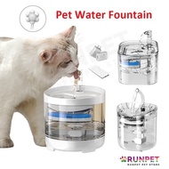 RUNPET Automatic Cat Water Fountain Dog Pet Water Dispenser Energy Saving Intelligent induction Water Fountain