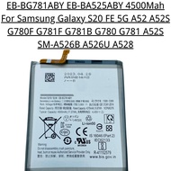 BATERRY EB-BG781ABY EB-BA525ABY 4500MAH FOR SAMSUNG PHONE S20 FE 5G A52 A52S G780 G781F G781B G780 G