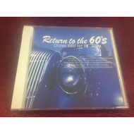 CD Return to the 60's Oldies Best Hit 18-Vol. 2 Condition As Shown In the Cover Photo ZA298-97