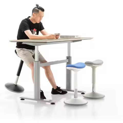 Vertical Lift Office Chair Reception Leisure Chair Non-tilting Rocking Chair Saddle Chair Home Ergon