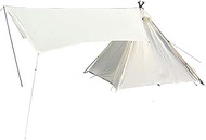 Tents 4 Person Ultralight Tent 68D Polyester Oxford Cloth Combination Set Outdoor Camping Sunshade A