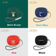 For JEEP EW011 Case Creative Dinosaur Cute Camellia Cartoon Angel Lanyard Pendant Silicone Soft Case