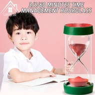 [SG] Hourglass Sand Timer Sand Clock Desktop Ornament Colored Plastic Small Hourglass Children Kids 