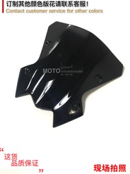 Kawasaki กระจก Z900ดัดแปลง Z400/Z650 Z1000กระจกบังลมหน้าและอุปกรณ์เสริมคาร์บอนไฟเบอร์