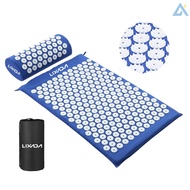[Unopened]Acupressure Mat Heads Neck Back Pain Relieve Foot Massage Cushion Pillow Yoga Spike Mat Acupuncture Pad Need-les Massager
