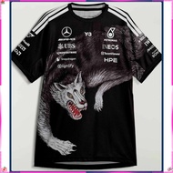 2026 Mercedes AMG Petronas F1 Team Y3 Black Shirt Rugby Shirt 1:1