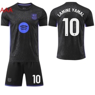 The New 2526 Rashford Jersey And Uniform Black Mamba And Purple Barcelona Away No. 10 Yamar Football