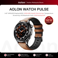 Aolon Pulse Smart Watch Blood Pressure ECG HRV Body Temperature 24/7 Heart Rate Blood Glucose Health