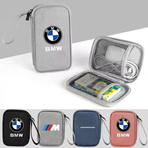 Car Multifunction Travel Organizer Portable Case Key Earphone Storage Bag For BMW E36 E39 E46 E60 E9