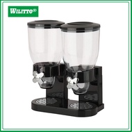 Food Jar Dispenser Dustproof Good Sealing High Capacity Dry Food Dispenser Cereals Jar Storage Moist