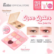 FREE GIFT - Fanbo Love Letter Eyeshadow Palette Longlasting Highly Pigmented