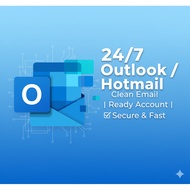 Instant Outlook/Hotmail Digital Account | Ready Access | Secure & Editable