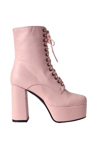 Villains SF YUWANA Platform Combat Boots รองเท้าบูทแพลตฟอร์มผู้หญิง ส้นสูง 3.9"