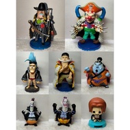 Preloved mini figure mf59 buggy capone franky edward newgate jinbe gecko moria shanks