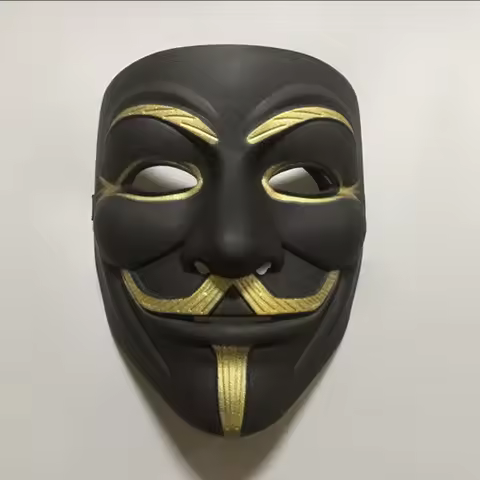 Anonymous Guy Fawkes Fancy Dress Adult Costume Halloween Party Mask V for Vendetta Mask Bape Full Fa