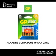 GP Alkaline Ultra Plus 10 AAA Card