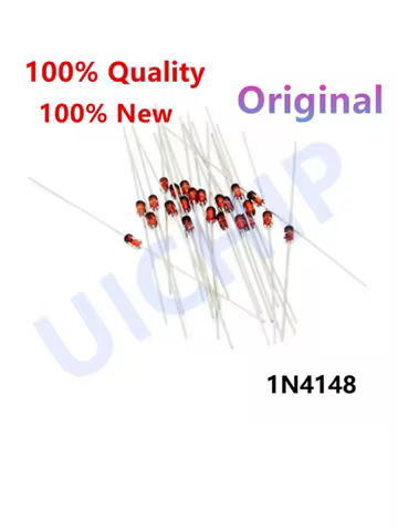 100PCS 1N4148 DO-35 IN4148 Switching Diode New Original