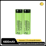 [2PCS-6PCS] 21700 3.7V 4800mah NCR21700T Lithium Rechargeable Batteries Cell For Flashlight