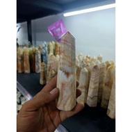 Crystal Tower Lace Agate– Decoration & Healing Stone