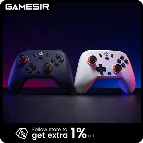GameSir Nova Lite Wireless Gamepad Game Controller for Switch, Android, iOS, PC and Steam Games Hall