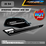 HONDA NEW TANK STRIPING WIN 100 CUSTOM HOLOGRAMHONDA NON-HOLOGRAM/ IS54