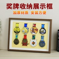 medal frame display medal display Medal Display Stand Storage Box Marathon Keep Medal Medal Photo Fr
