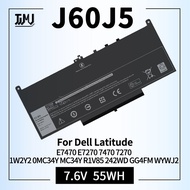 E7470 E7270 J60J5 Battery for Dell Latitude 7470 7270 Laptop Battery 1W2Y2 0MC34Y MC34Y R1V85 242WD 