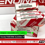 (Original 100,000km) >> (Untuk 2018-) Vellfire 3.5 V6 Iridium Spark Plug GGH30 FK20HBR8 90919-01263 