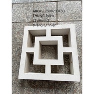 Ventilation encaustic tiles 290x290x80, decorative, ARP01 plus sign (Tablet)