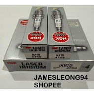 NGK IKR7D (4759) 6PCS LASER IRIDIUM SPARK PLUG BMW E36 M3 3.2cc / Z3 E36 3.2 S50 B32 & WIESMANN ROAD