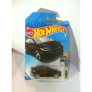 HW Hot Wheels. 2018 Metro Mini CollectionHW - 5. Tesla Model X. Metalflake Black by MATTEL