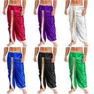 YOOJOO Ready to Wear Dhoti for Men Readymade Dhoti Pants with Dupatta Men Indian Traditional Trouser