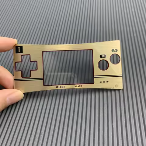 Limited Version Front Faceplate Cover Replacement for GameBoy Micro for GBM Front Case Housing Repai