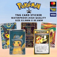 Pokemon Promo Card Sticker  - Card Sticker/Touch n Go/Access Card and Debit Visa Card Sticker Cover