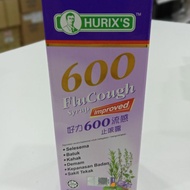 Hurix 600 Flu + Cough syrup (improved)